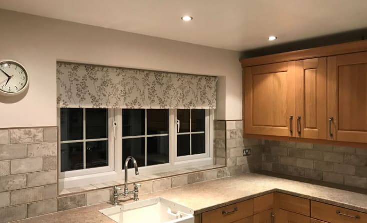 A photo of a modern interior design project